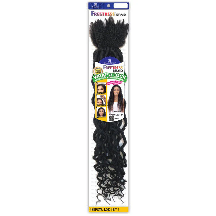 Freetress Wrap N Lock Pre-Looped Crochet Braids - HIPSTA LOC 18" - Image 6