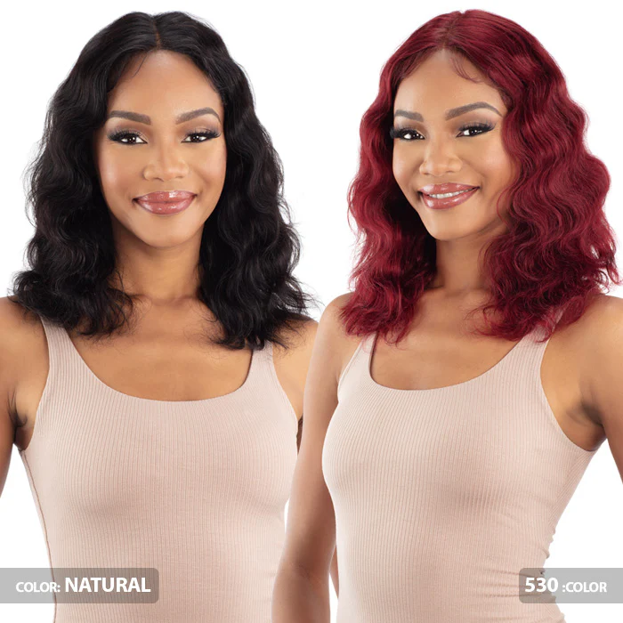 Golden By Shake N Go 100% Human Hair Glueless HD 5" Deep Part Lace Front Wig - ZARINA - Image 2