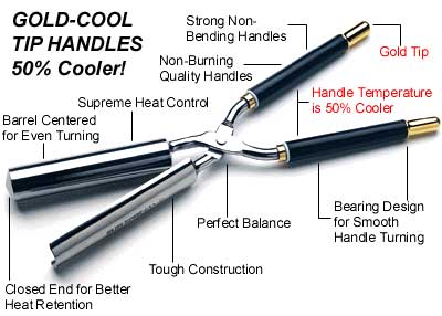 Golden Supreme Stove Curling Irons - Image 6