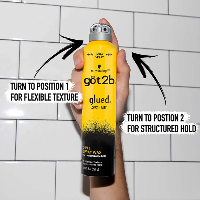 Got 2b Glued 2 in 1 Spray Wax 8 oz - Image 7