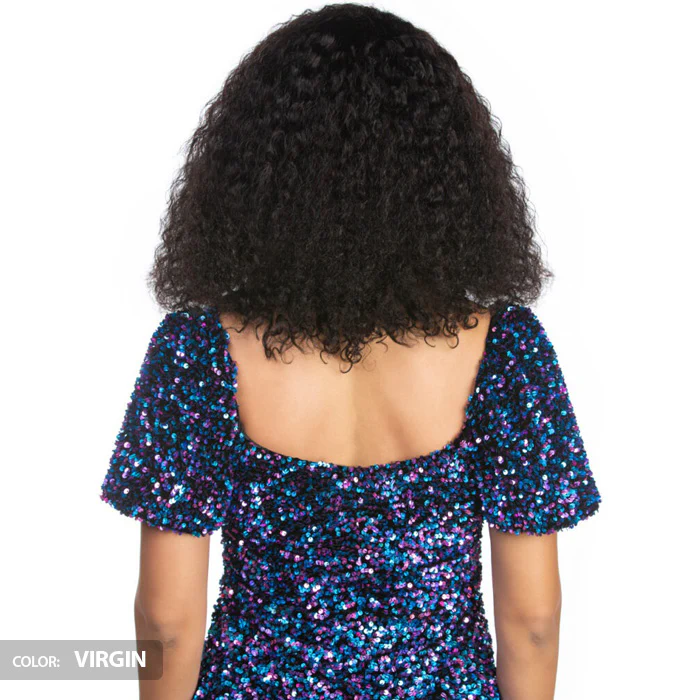 Harlem 125 5 Star Master 100% Virgin Human Hair Indian Remi Wet & Wavy 4" HD Lace Front Wig - DEEP 18" - Image 4