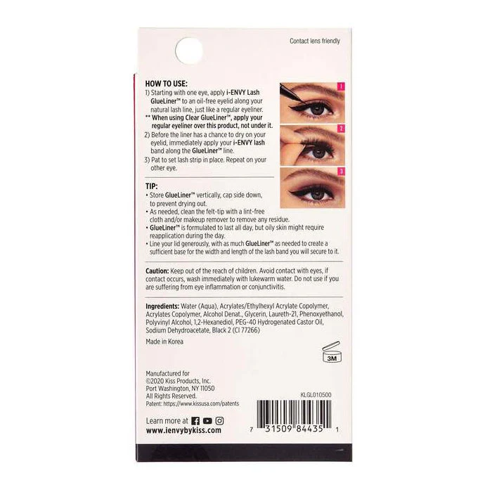 i-ENVY by Kiss Lash Glue Liner - BLACK - Image 3