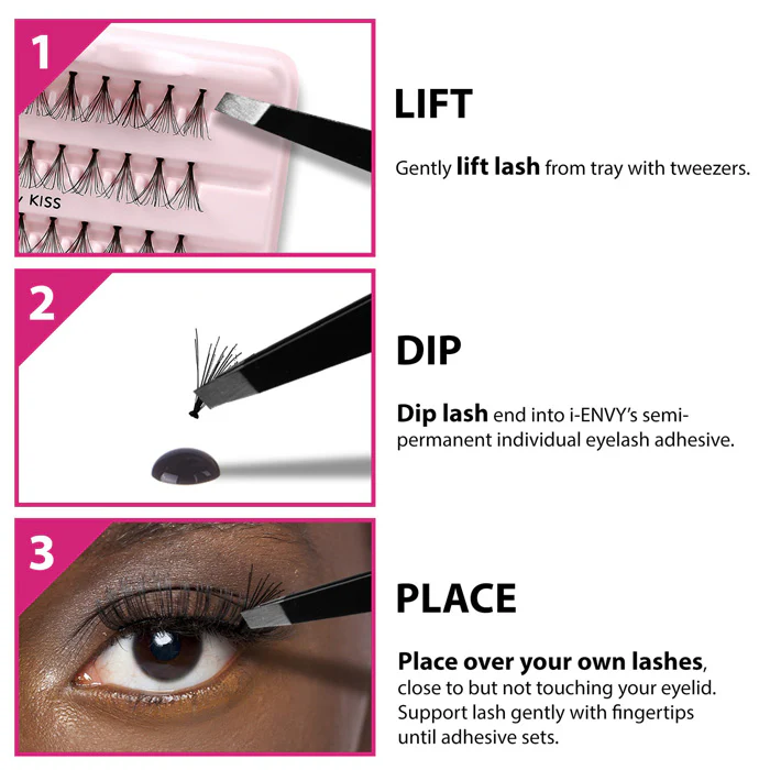 Ienvy Mega Hold Individual Eyelash Glue BLACK,CLEAR - Image 6