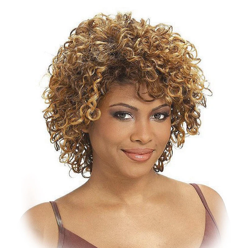 It's a Cap Weave 100% Human Hair Wig CHARMING CURL - Image 5