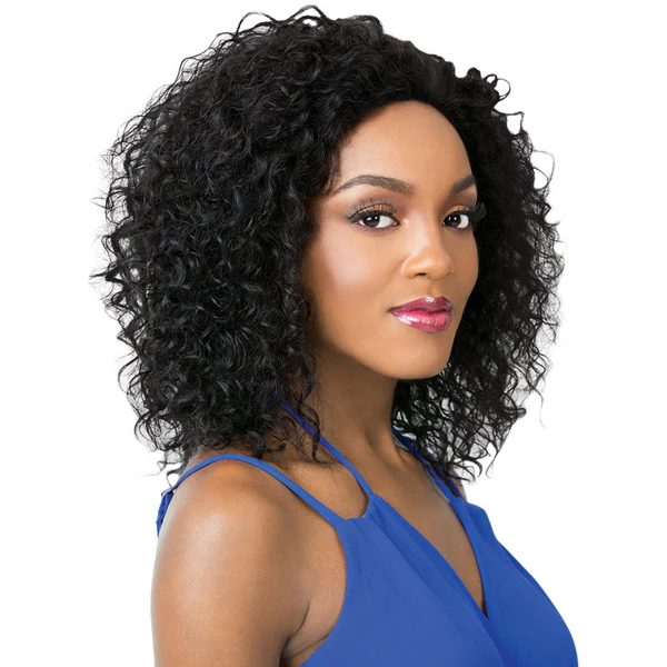 It's a Wig Human Hair Salon Remi Swiss Lace Front Wig - HH S LACE WET N WAVY JERRY - Image 4