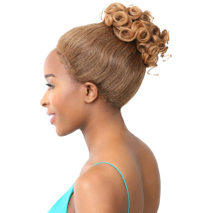 Nutique Illuze Glueless 360 Round Ponytail HD Lace Front Wig - BALLERINA - Image 4