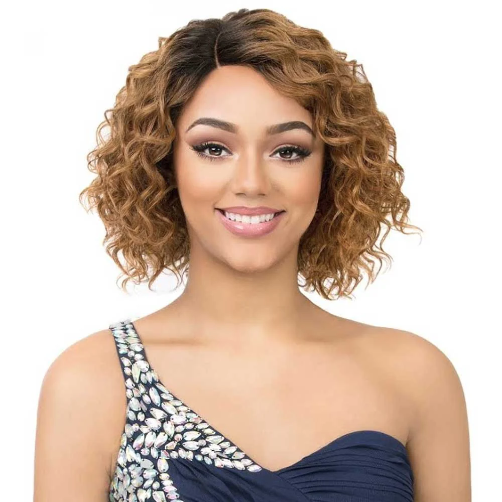 It's a Cap Weave 100% Human Hair Lace Part Wig HH DANICA