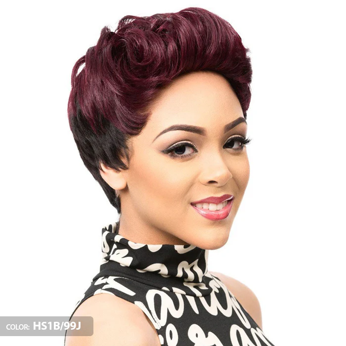 It's a Cap Weave Human Hair Wig - TISA - Image 2