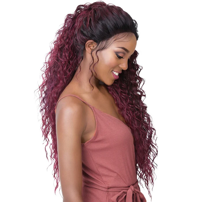 It's a Wig 360 All-Round 100% Human Hair Premium Mix Deep Frontal Lace Wig - TAMARA - Image 2