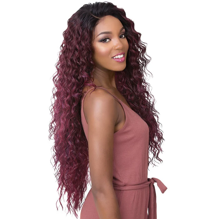It's a Wig 360 All-Round 100% Human Hair Premium Mix Deep Frontal Lace Wig - TAMARA - Image 3