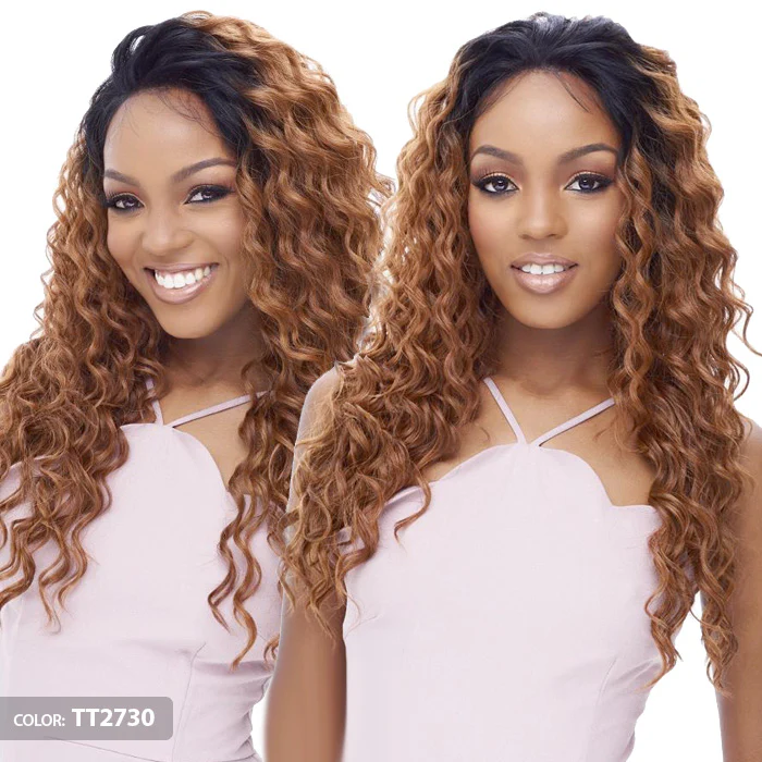 It's a Wig 360 All-Round 100% Human Hair Premium Mix Deep Part Lace Wig - EMOTION - Image 4