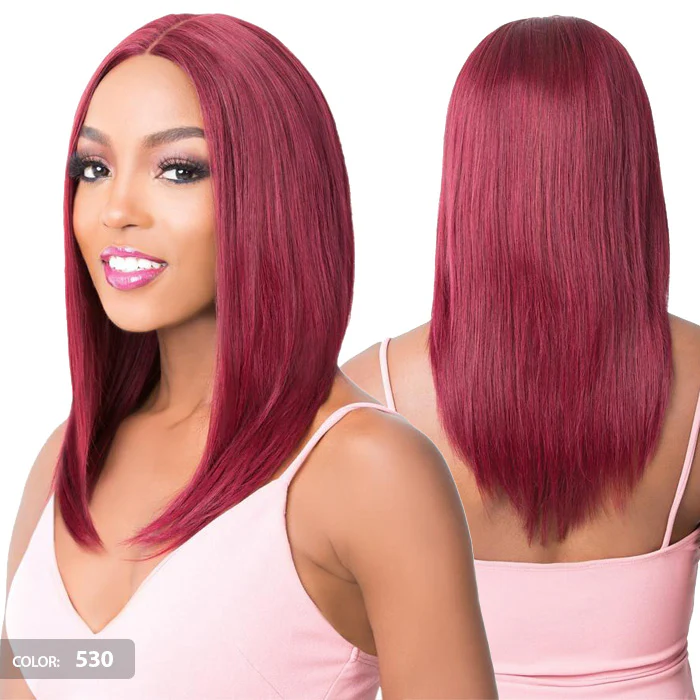 Its a Wig Brazilian Human Hair Swiss Lace Front Wig - ALESSIA - Image 4