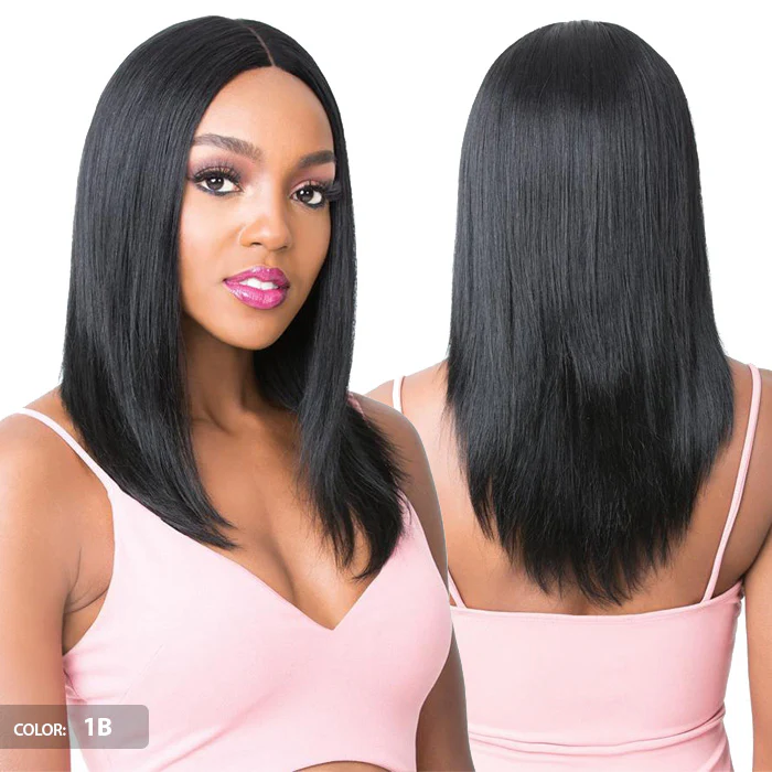 Its a Wig Brazilian Human Hair Swiss Lace Front Wig - ALESSIA - Image 6