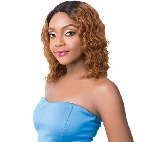 It's a Wig Brazilian Human Hair Swiss Lace Front Wig - HH WET N WAVY TRULY - Image 3