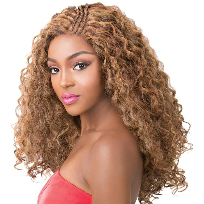 Its a Wig Synthetic Swiss Lace Front Wig SWISS LACE T BRAIDED PART KANDEE - Image 11