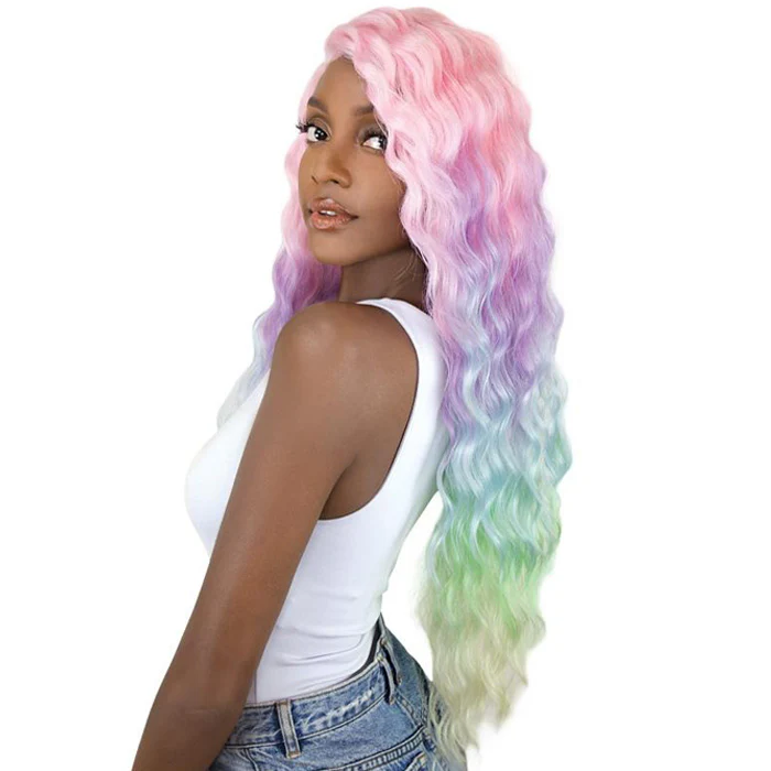 It's A Wig Unicorn Color Lace Front Wig - SUN DANCE - Image 5