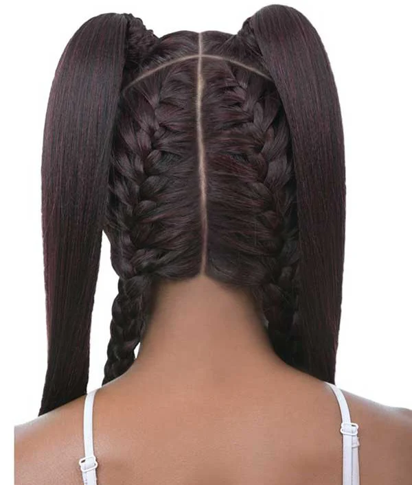 It's A Wig Vixen X 100% Human Hair Premium Mix X-Part Lace Wig - VIXEN X YAKI STRAIGHT - Image 2