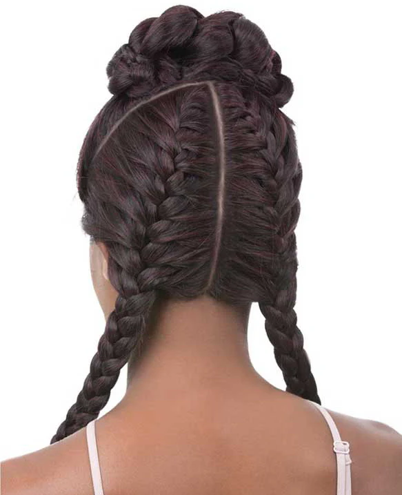 It's A Wig Vixen X 100% Human Hair Premium Mix X-Part Lace Wig - VIXEN X YAKI STRAIGHT - Image 3