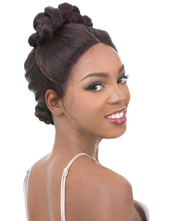 It's A Wig Vixen X 100% Human Hair Premium Mix X-Part Lace Wig - VIXEN X YAKI STRAIGHT - Image 4