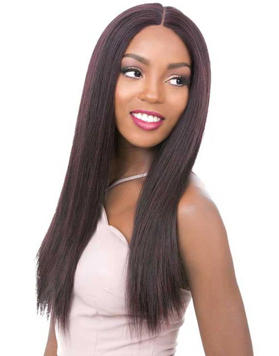 It's A Wig Vixen X 100% Human Hair Premium Mix X-Part Lace Wig - VIXEN X YAKI STRAIGHT - Image 5