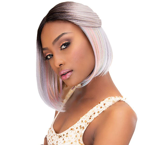 Janet Collection Color Me Deep Part Lace Wig - CUTE - Image 3