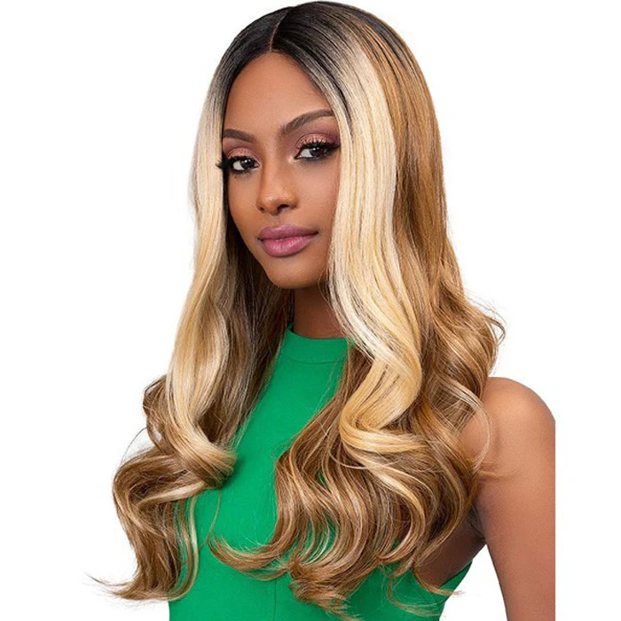 Janet Collection Color Me Deep Part Lace Wig - LOVELY - Image 2