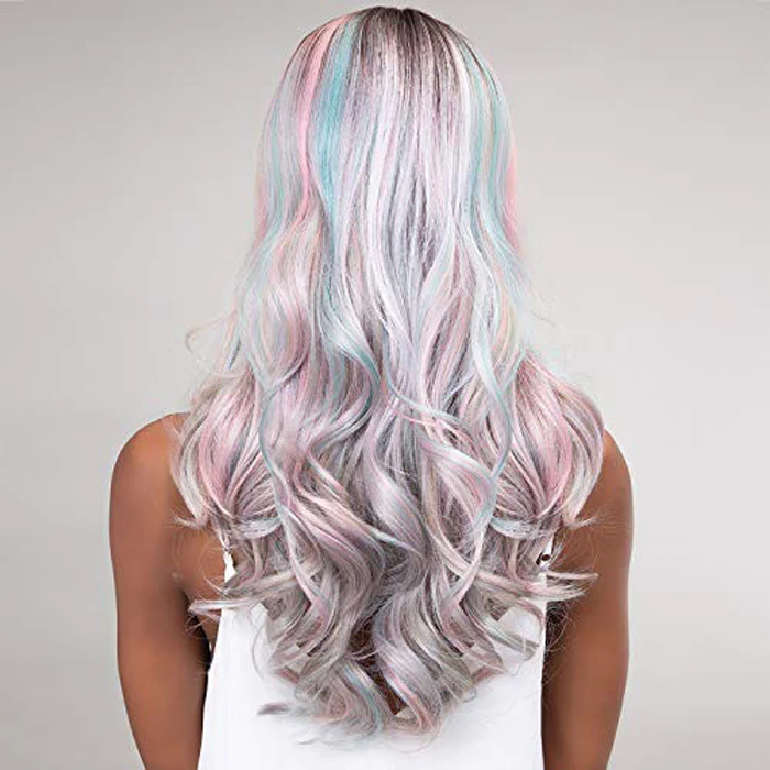 Janet Collection Color Me Deep Part Lace Wig - LOVELY - Image 6