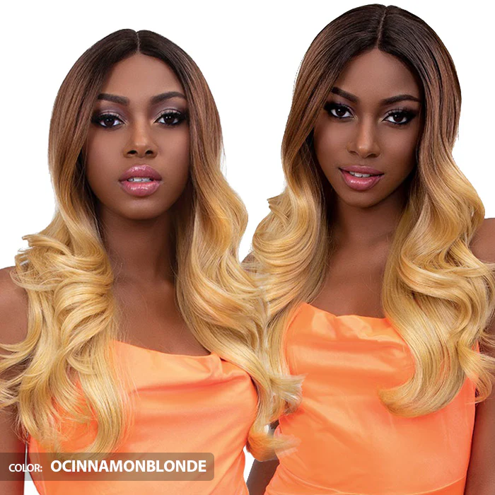 Janet Collection Color Me Swiss 6" Deep Lace Part Wig - GABY - Image 2