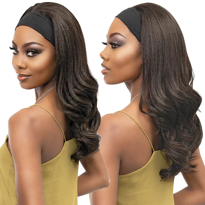 Janet Collection Crescent Head Band Wig - CORA - Image 3