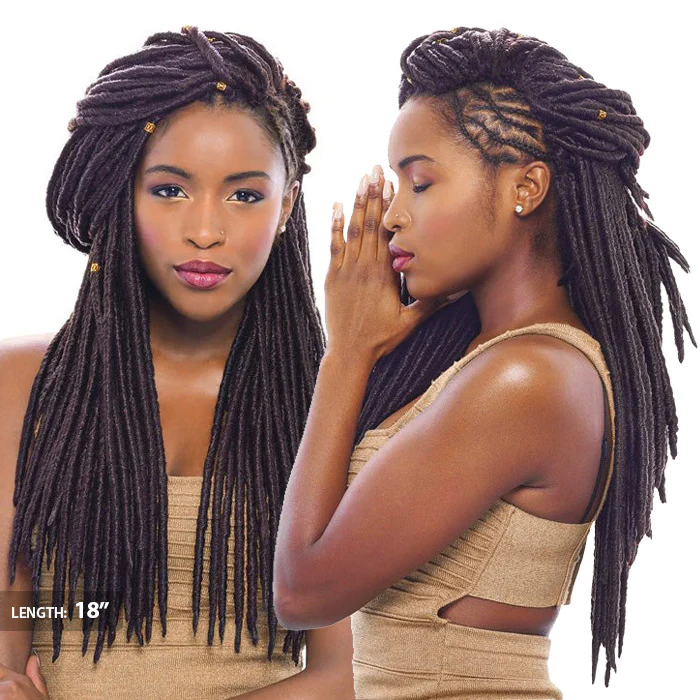 Janet Collection Crochet Braids Havana Handmade - 2X MAMBO FAUX LOCS 14"/18" - Image 6