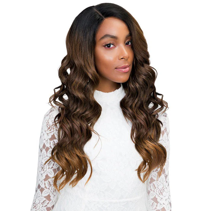 Janet Collection Human Hair Blend Princess 4x4" Lace Front Wig - CHELSEA