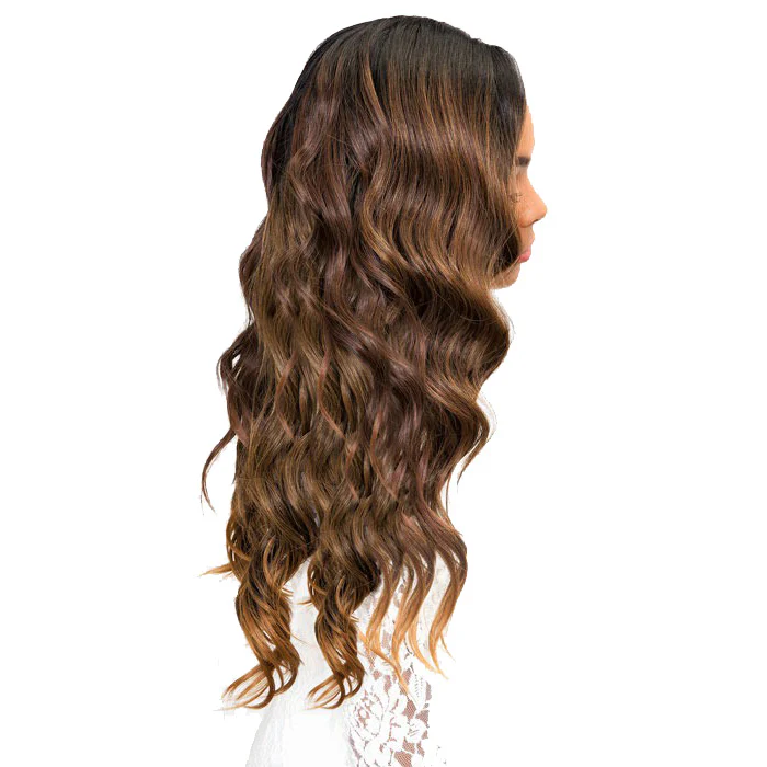 Janet Collection Human Hair Blend Princess 4x4" Lace Front Wig - CHELSEA - Image 4