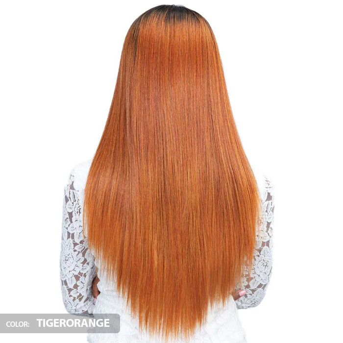 Janet Collection Human Hair Blend Princess 4x4" Lace Front Wig - TAYLOR - Image 4