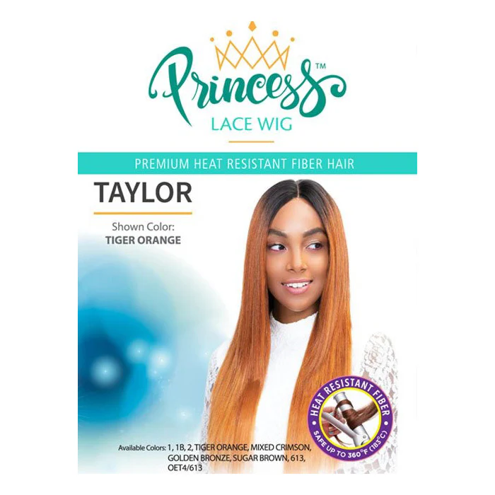 Janet Collection Human Hair Blend Princess 4x4" Lace Front Wig - TAYLOR - Image 6