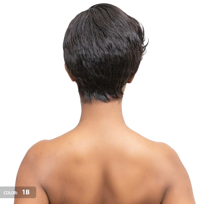 Janet Collection Lavish 100% Virgin Human Hair Deep Part Lace Front Wig - ALVA - Image 5