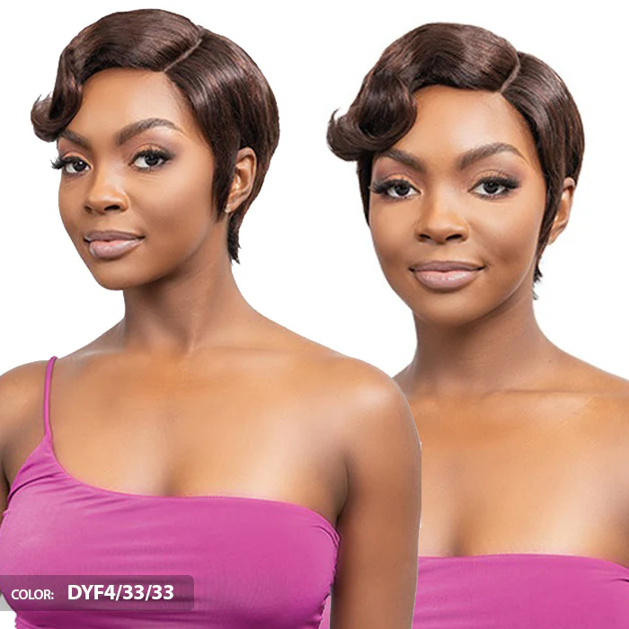 Janet Collection Lavish 100% Virgin Human Hair Deep Part Lace Front Wig - ALVA - Image 7