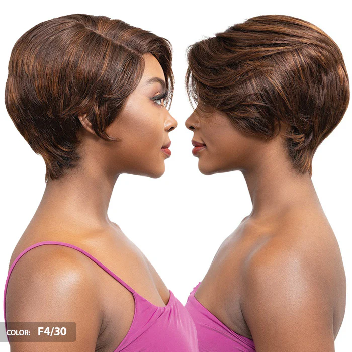 Janet Collection Lavish 100% Virgin Human Hair Deep Part Lace Front Wig - COHEN - Image 7