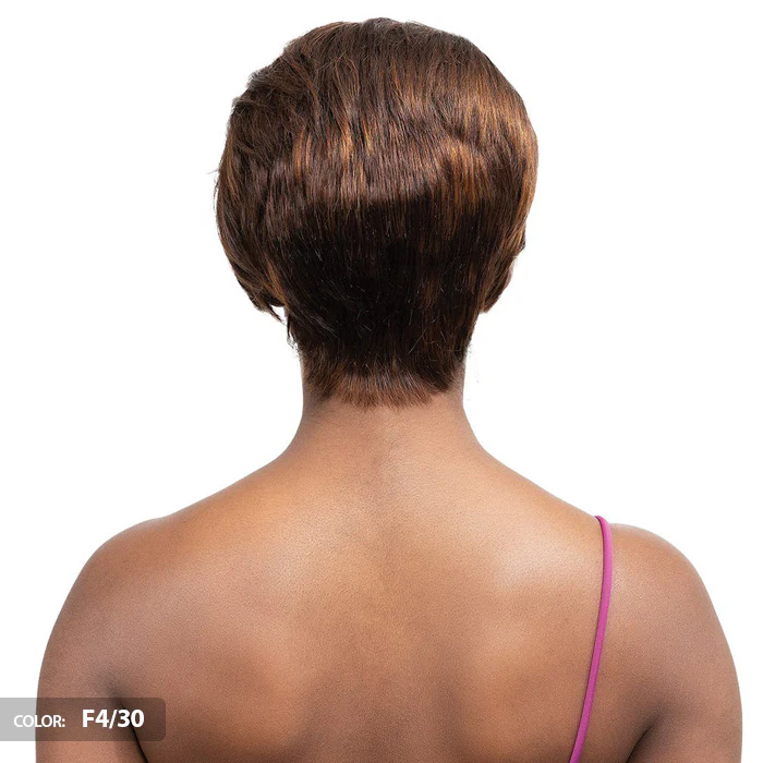 Janet Collection Lavish 100% Virgin Human Hair Deep Part Lace Front Wig - COHEN - Image 8