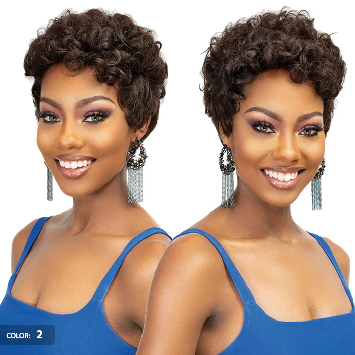 Janet Collection Lavish 100% Virgin Human Hair Full Wig - SASHA - Image 2