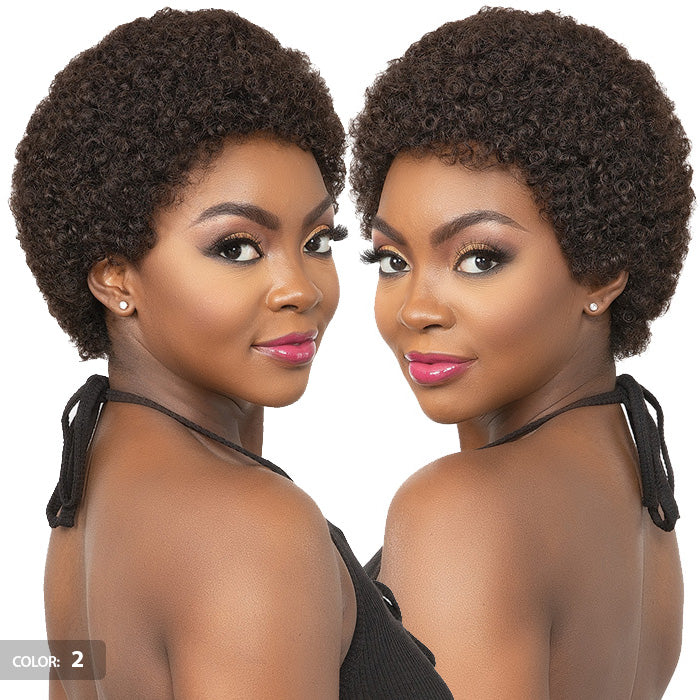 Janet Collection Lavish Full Wig - ATLAS- 100% VIRGIN HUMAN HAIR - Image 2