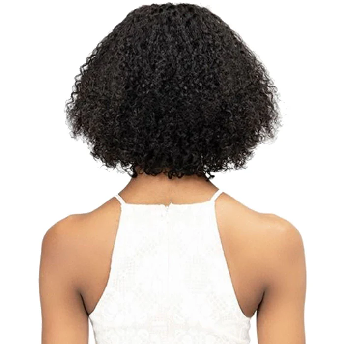 Janet Collection Luscious 100% Natural Virgin Remy Indian Hair Wet & Wavy HD Lace Swiss Wig - ADA - Image 3