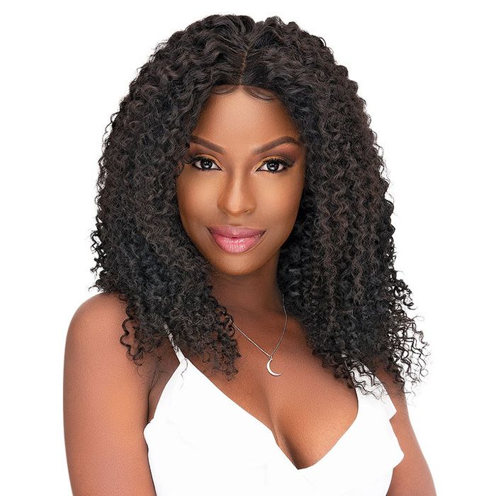 Janet Collection Melt 100% Virgin Remy Human Hair Weave 3 Pcs + 13X5 HD Lace Closure - BRAZILIAN BOHEMIAN 14/16/18"