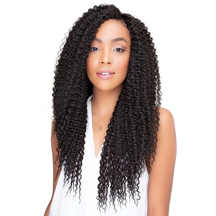Janet Collection Melt 100% Virgin Remy Human Hair Weave 3 Pcs + 13X5 HD Lace Closure - BRAZILIAN BOHEMIAN 14/16/18" - Image 2