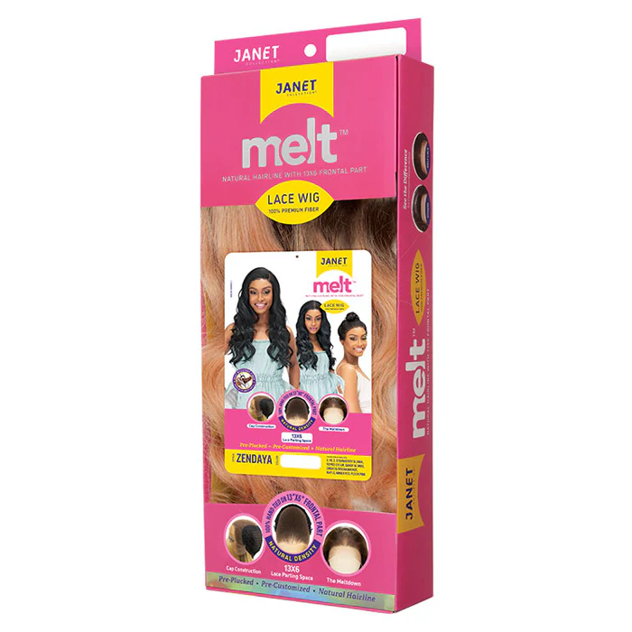 Janet Collection Melt 13X6 Lace Front Wig - ZENDAYA - Image 6