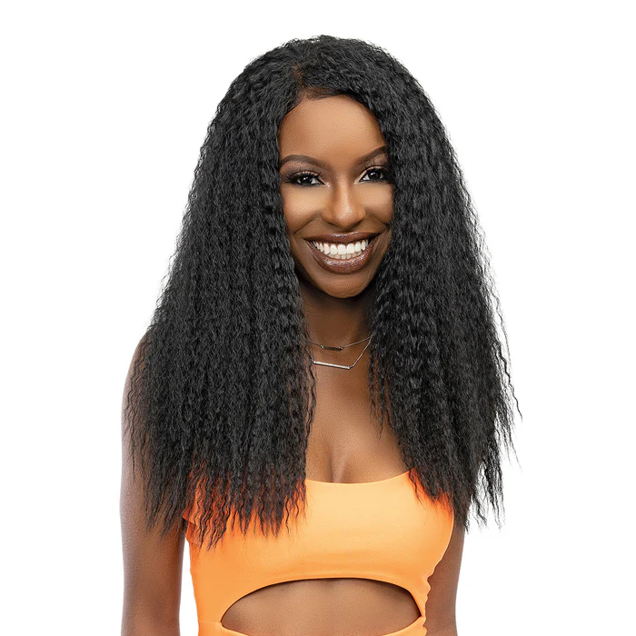 Janet Collection Melt HD 13X6 Lace Front Wig - KINKY WIG 22" - Image 2