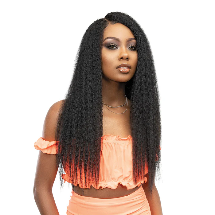 Janet Collection Melt HD 13"X6" Lace Frontal Wig - KINKY WIG 28" - Image 3
