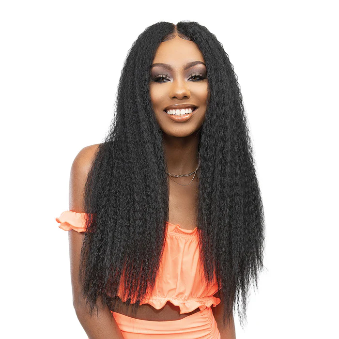 Janet Collection Melt HD 13"X6" Lace Frontal Wig - KINKY WIG 28" - Image 4