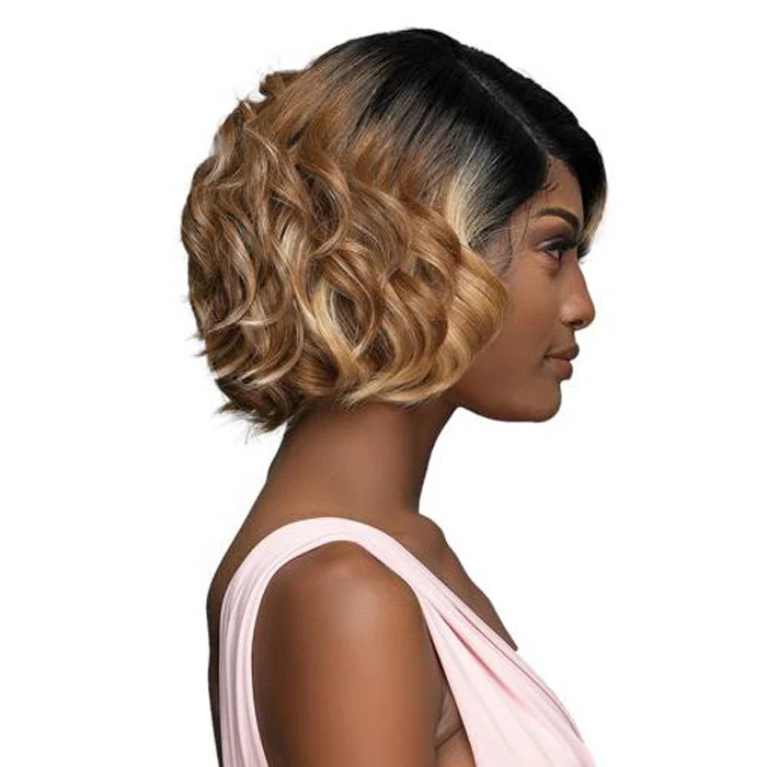 Janet Collection Melt Swiss Lace Extended Part HD Lace Front Wig - RAVEN - Image 3