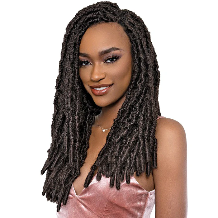 Janet Collection Nala Tress Crochet Looped Braid - POETRY LOCS 18" - Image 2