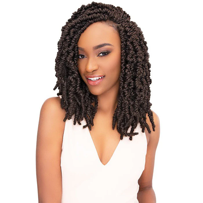 Janet Collection Nala Tress Loop Crochet Braid - SPRING TWIST 16" - Image 2